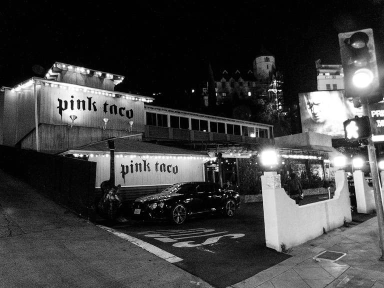 Pink Taco on the Sunset Strip